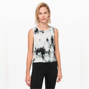 Lululemon Train to Be Tank *Shibori Deep Coal Size Small